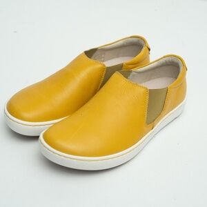 Birkenstock Yellow Slip-On Sneakers